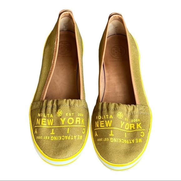 Tory Burch 7M New York City Meat Packing Traveller Canvas Slip-On Sneaker - Picture 2 of 9